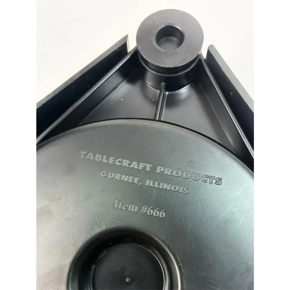 3-Tiered Rotary Bar Glass Rimmer for Salt, Lime Juice, Sugar